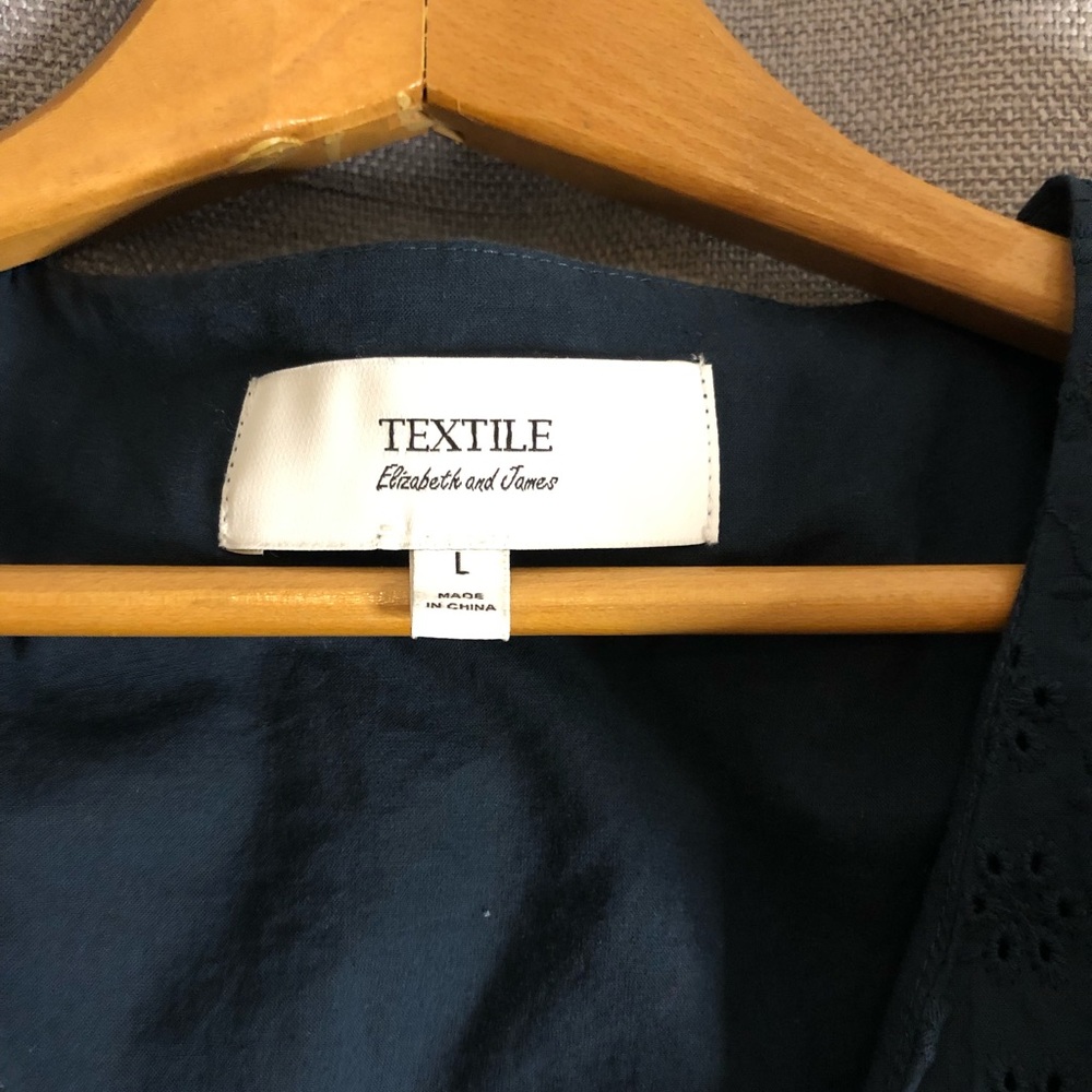 Textile Sleeveless Ruffle Dress - Picture 4 of 4
